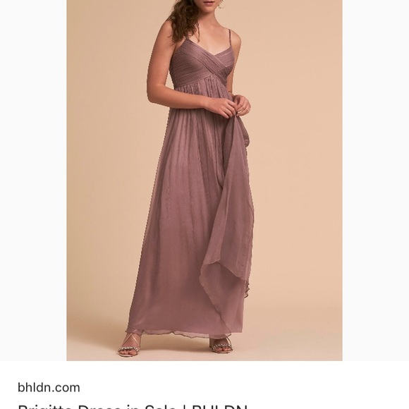 BHLDN Dresses & Skirts - BHLDN Brigitte Dress - Violet Grey